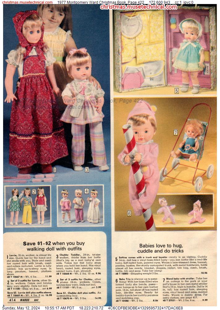 1977 Montgomery Ward Christmas Book, Page 422