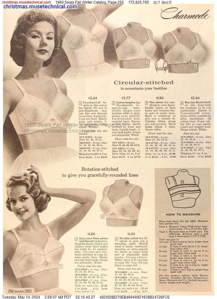 1960 Sears Fall Winter Catalog, Page 255