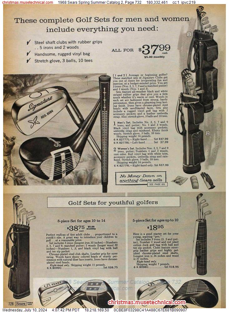 1968 Sears Spring Summer Catalog 2, Page 732