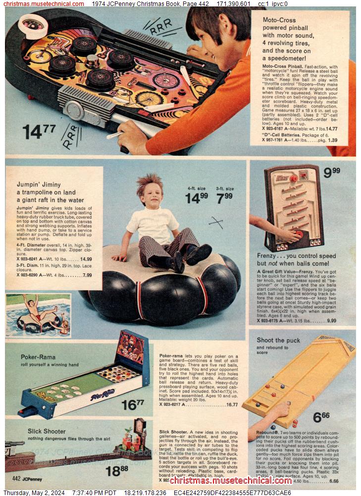 1974 JCPenney Christmas Book, Page 442