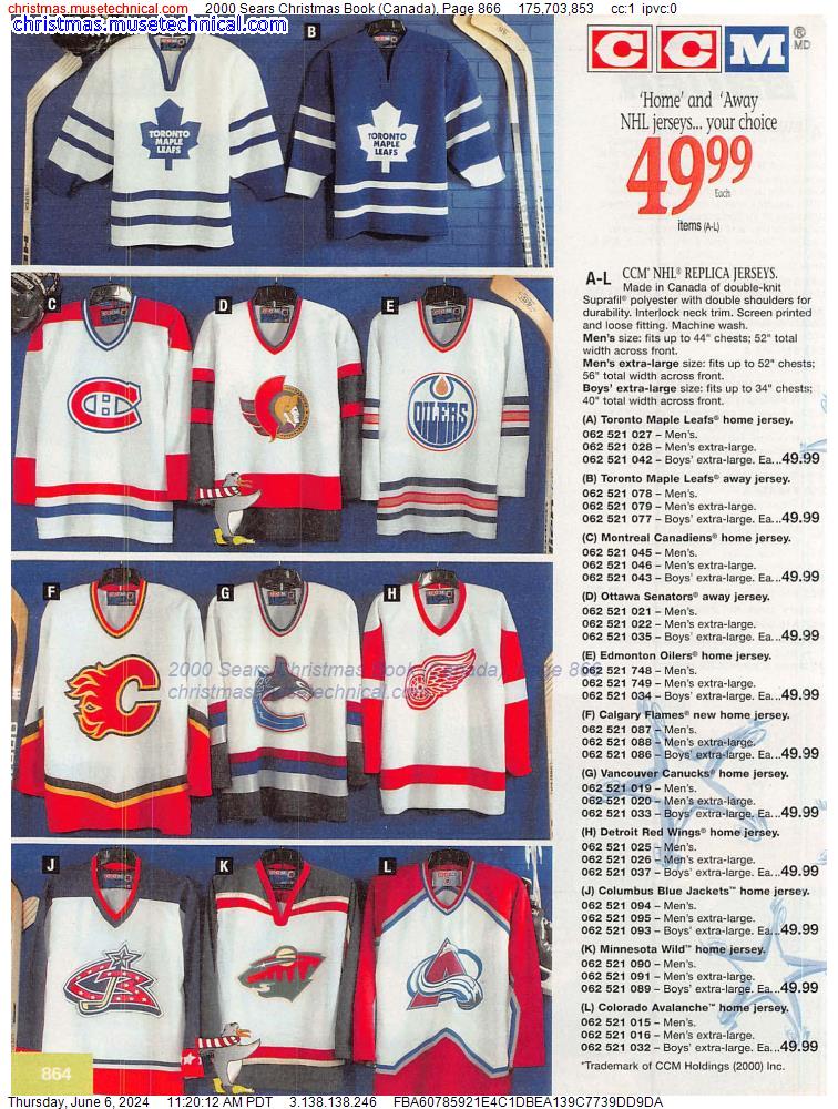 2000 Sears Christmas Book (Canada), Page 866
