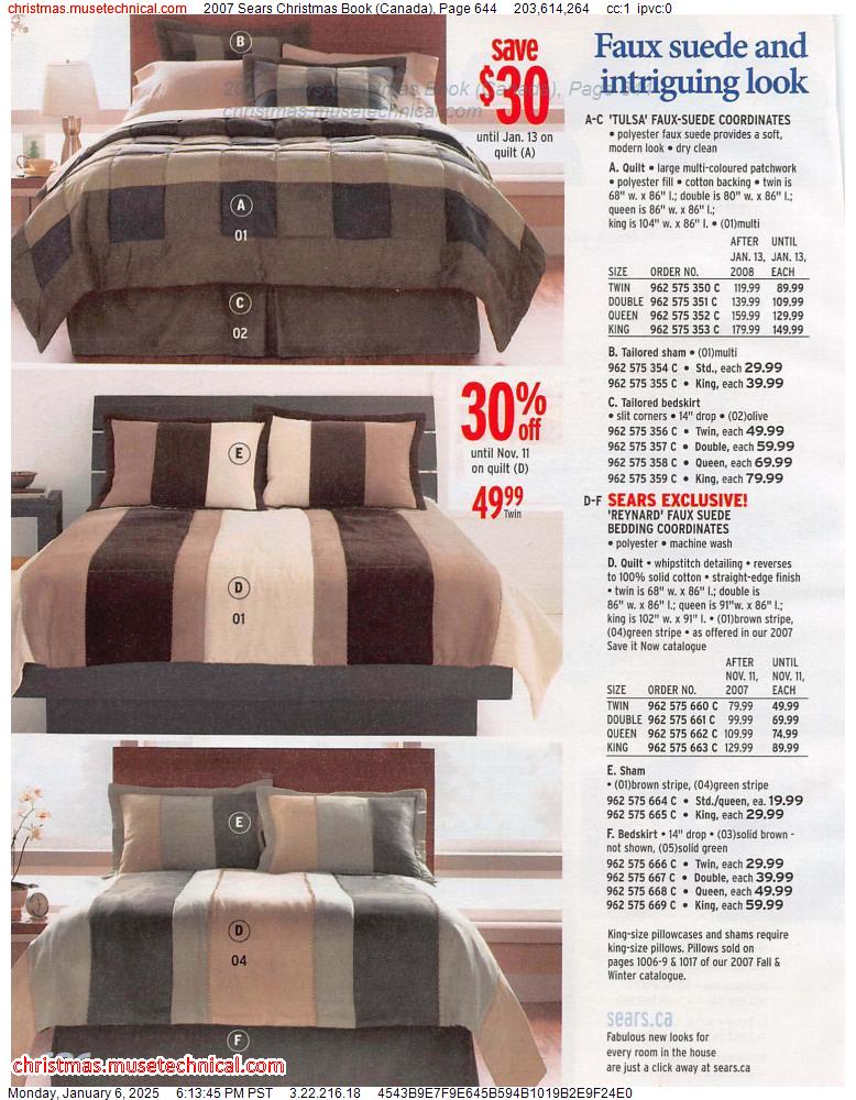 2007 Sears Christmas Book (Canada), Page 644