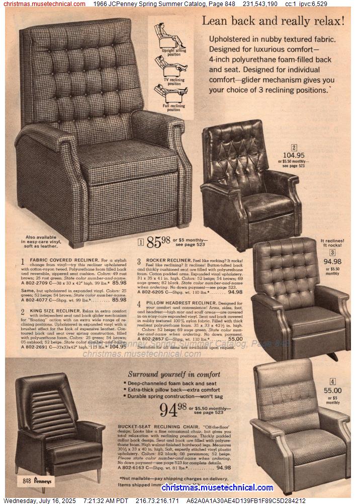 1966 JCPenney Spring Summer Catalog, Page 848