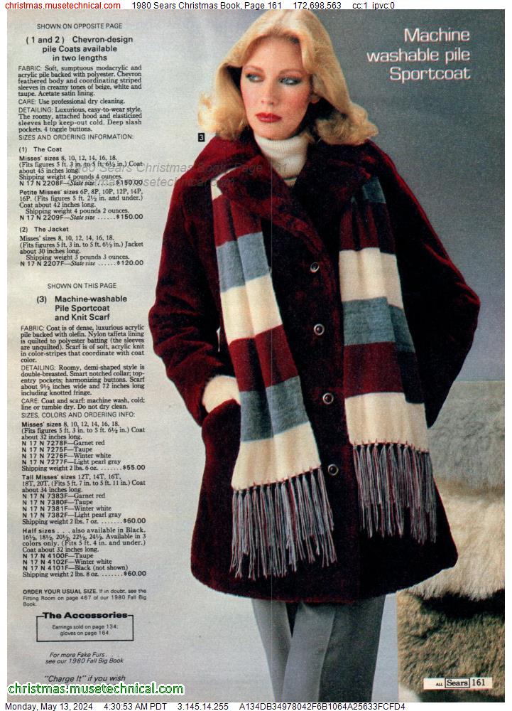 1980 Sears Christmas Book, Page 161