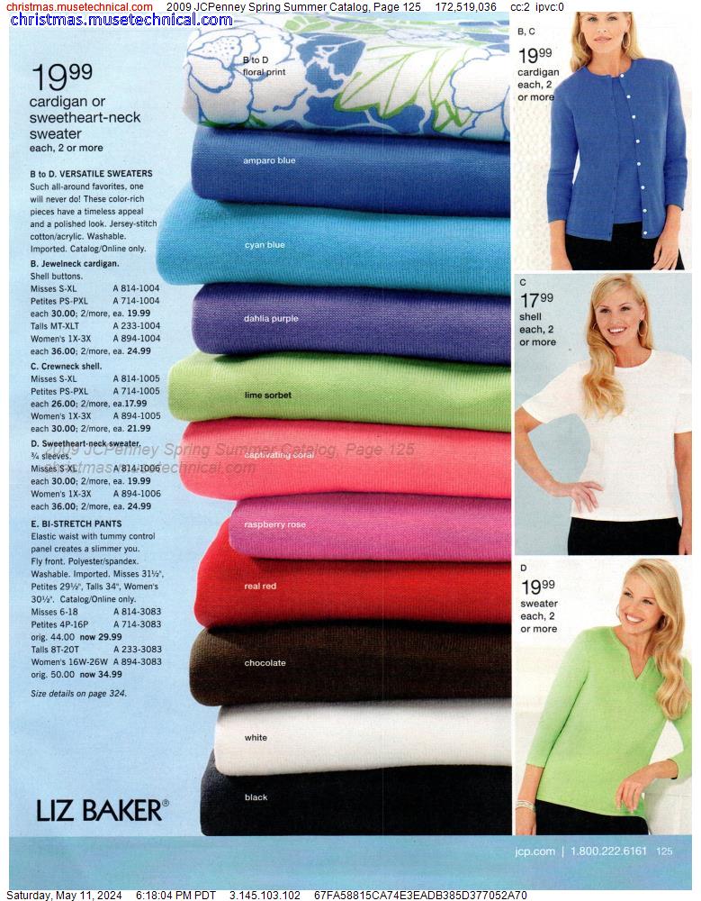 2009 JCPenney Spring Summer Catalog, Page 125