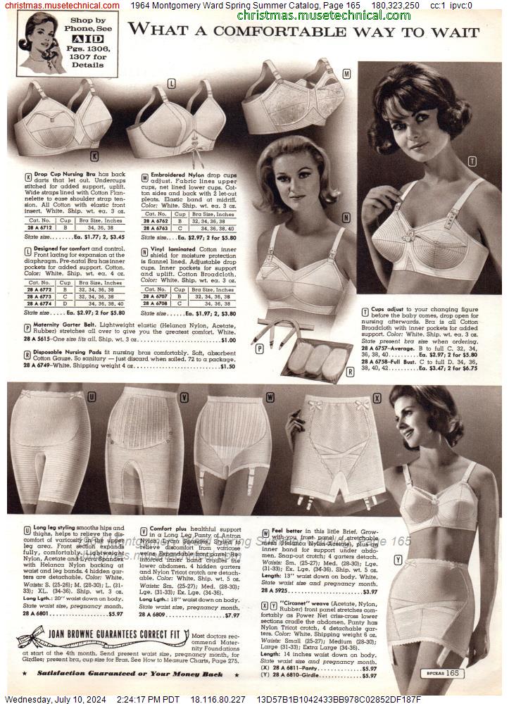 1964 Montgomery Ward Spring Summer Catalog, Page 165