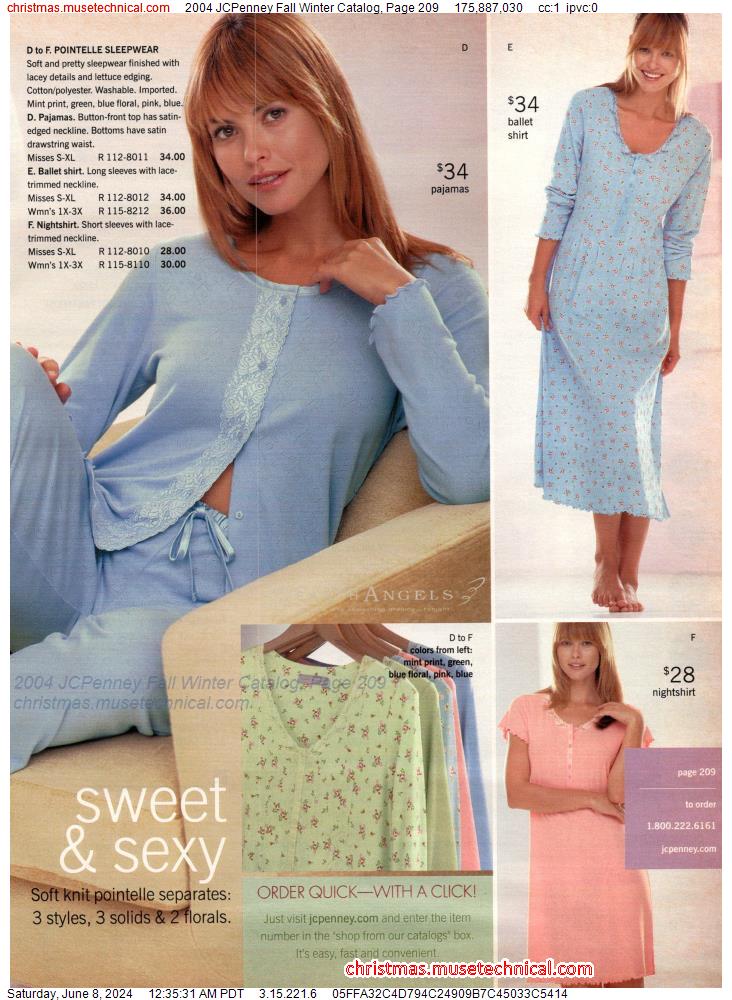 2004 JCPenney Fall Winter Catalog, Page 209