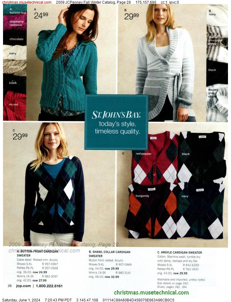 2009 JCPenney Fall Winter Catalog, Page 28