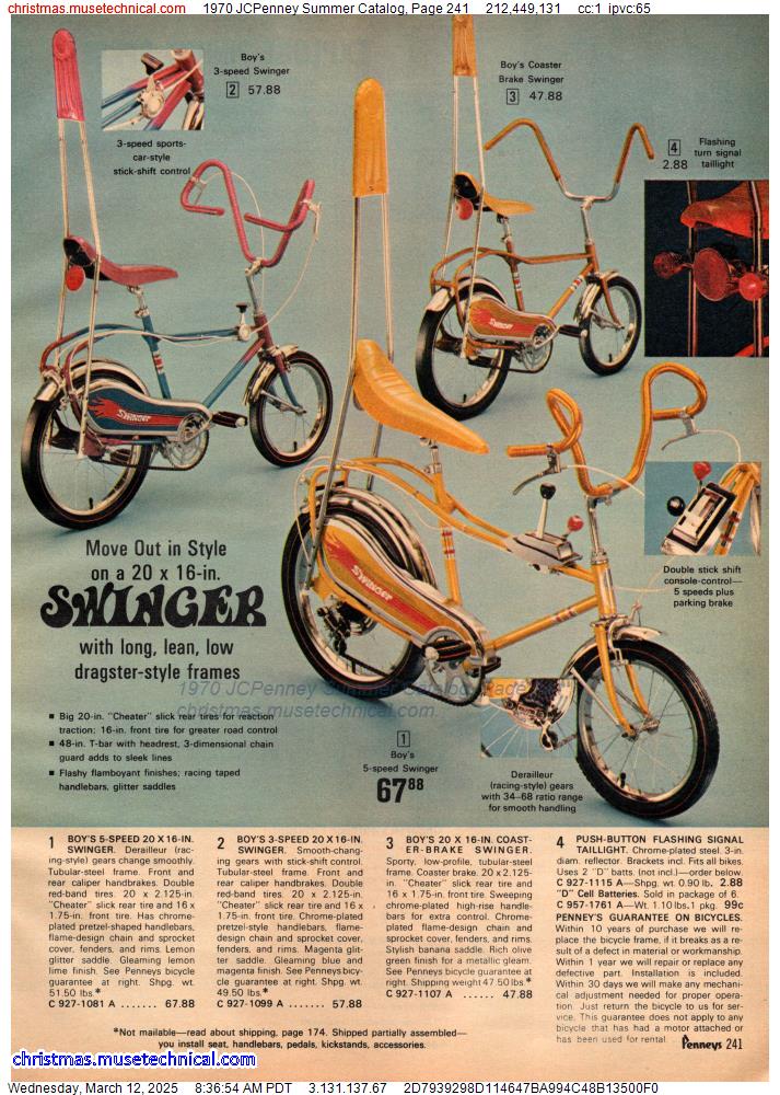 1970 JCPenney Summer Catalog, Page 241