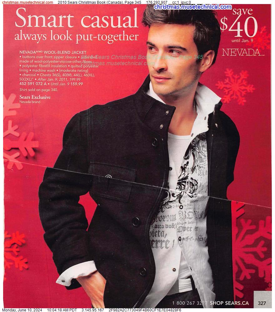 2010 Sears Christmas Book (Canada), Page 345