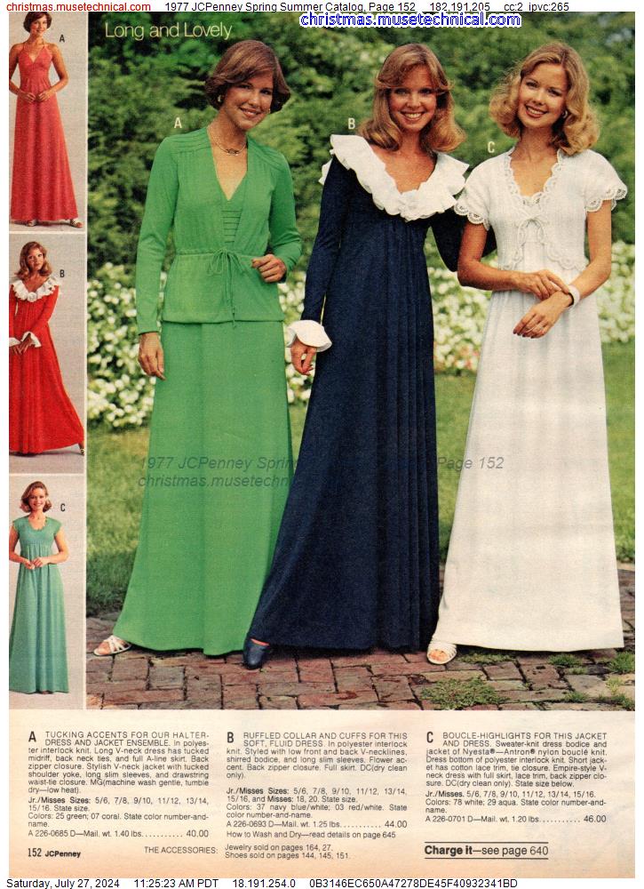 1977 JCPenney Spring Summer Catalog, Page 152