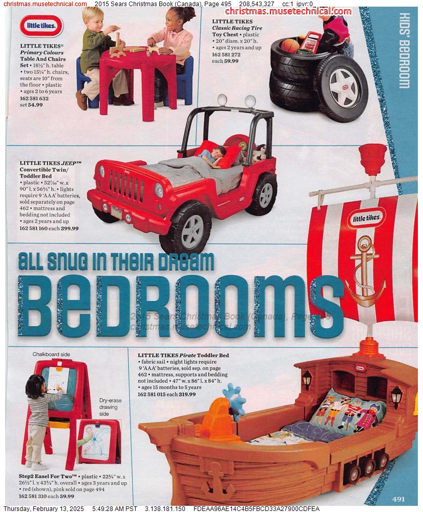 2015 Sears Christmas Book (Canada), Page 495