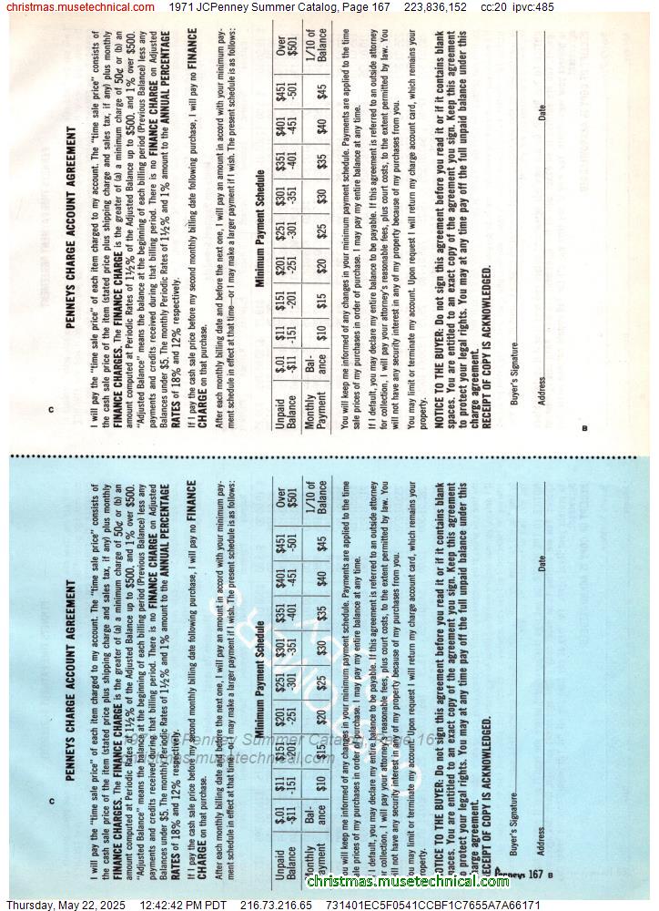 1971 JCPenney Summer Catalog, Page 167