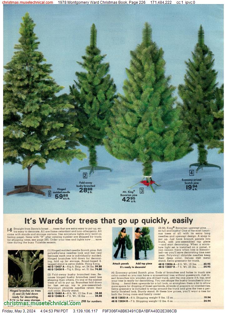 1978 Montgomery Ward Christmas Book, Page 226