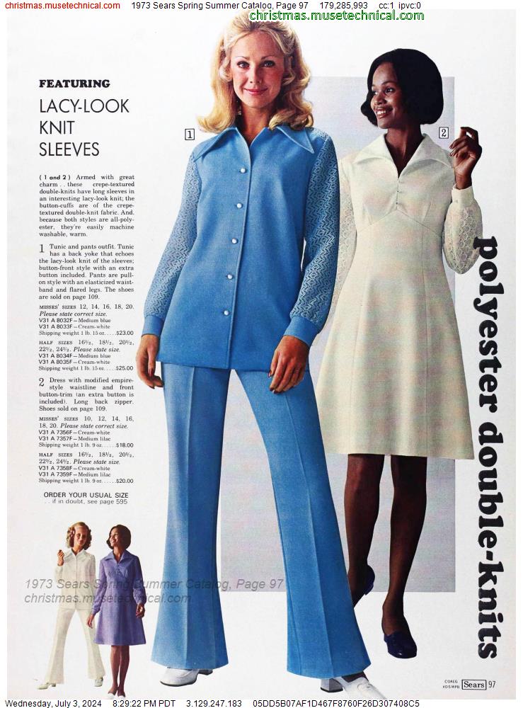 1973 Sears Spring Summer Catalog, Page 97
