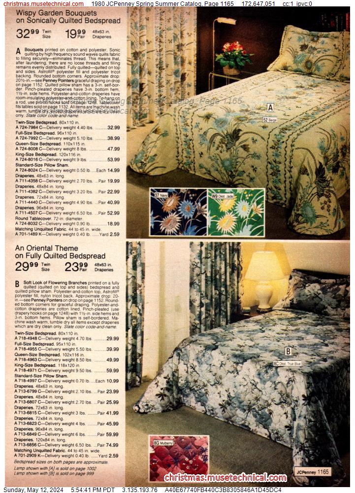 1980 JCPenney Spring Summer Catalog, Page 1165