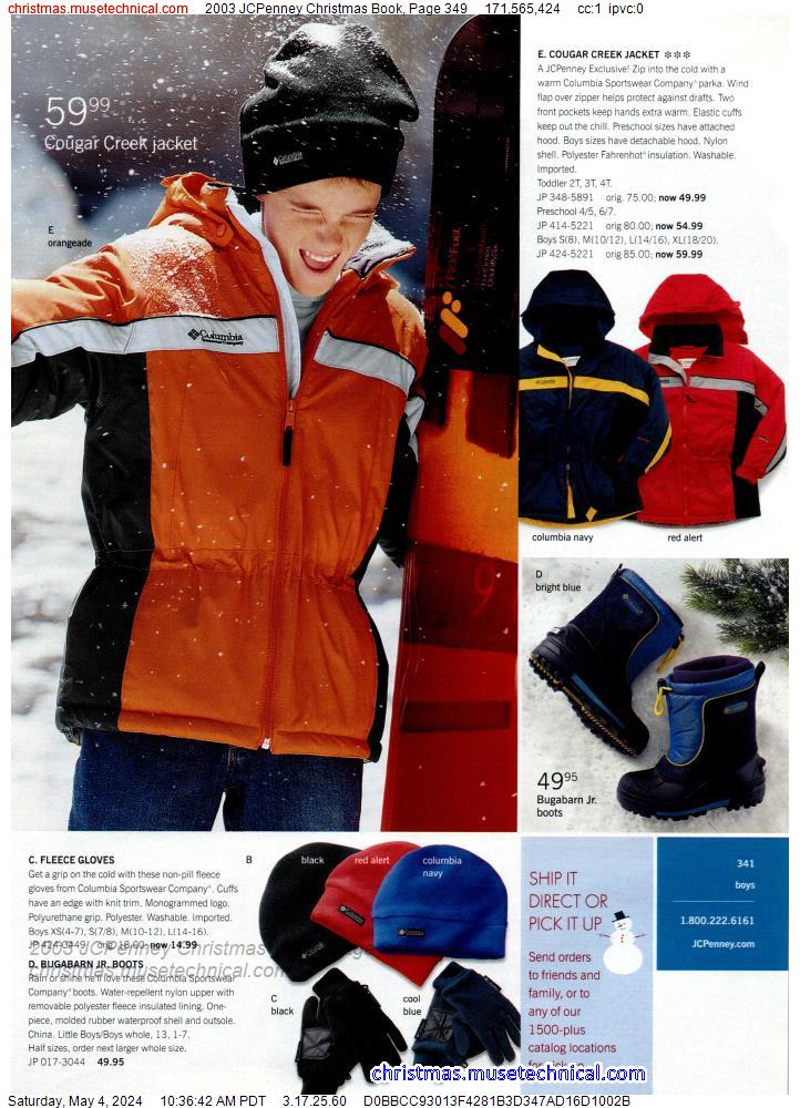 2003 JCPenney Christmas Book, Page 349