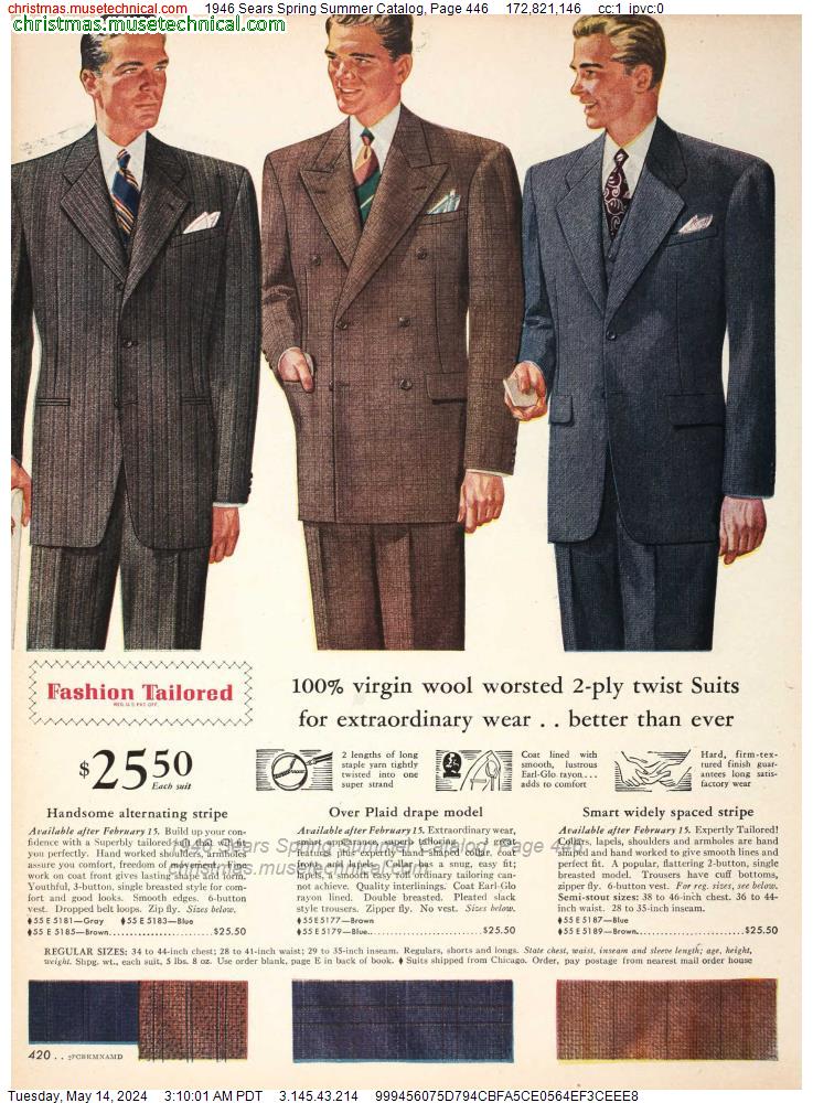1946 Sears Spring Summer Catalog, Page 446