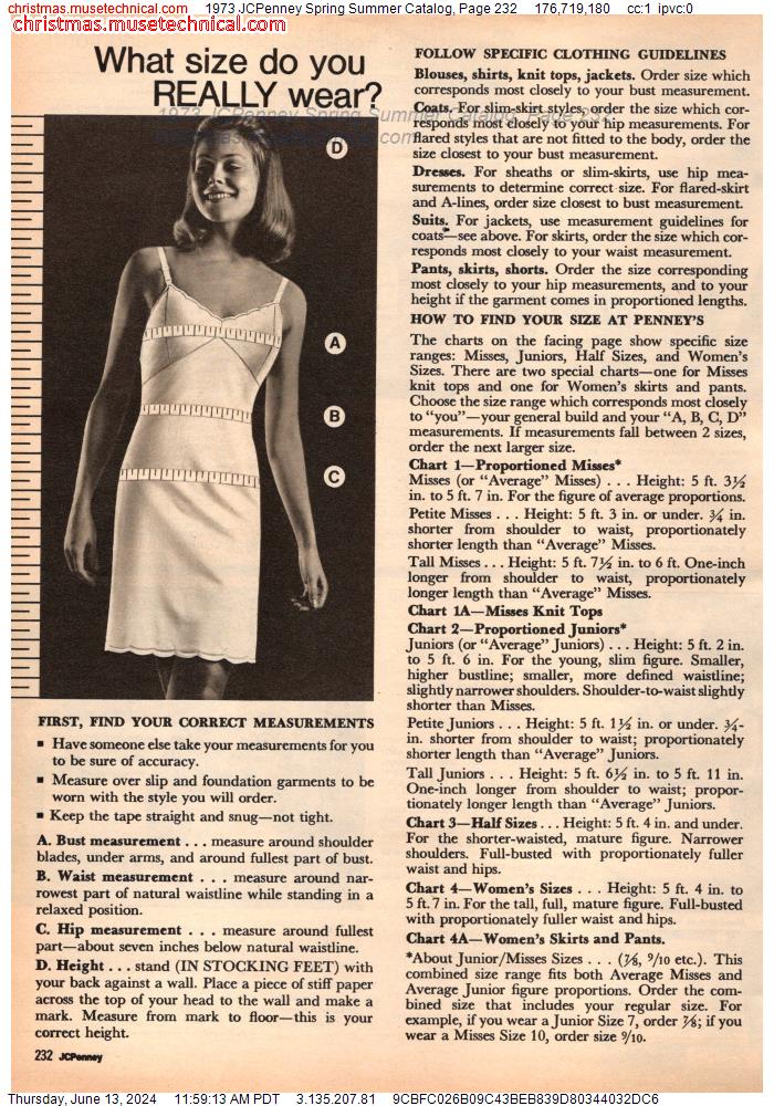 1973 JCPenney Spring Summer Catalog, Page 232