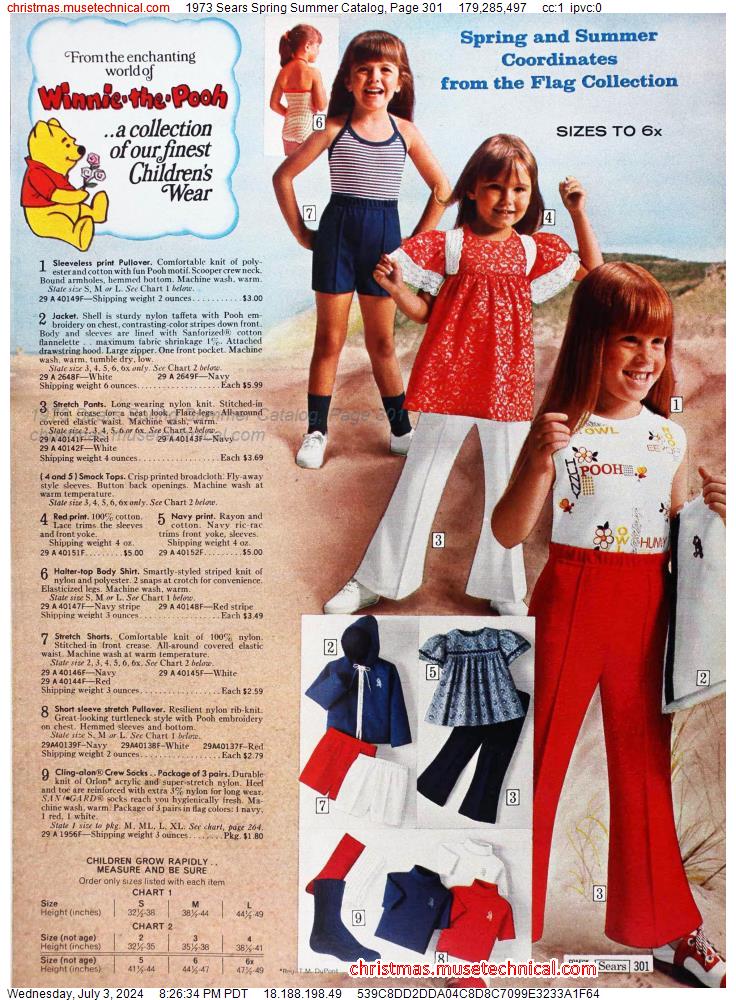 1973 Sears Spring Summer Catalog, Page 301