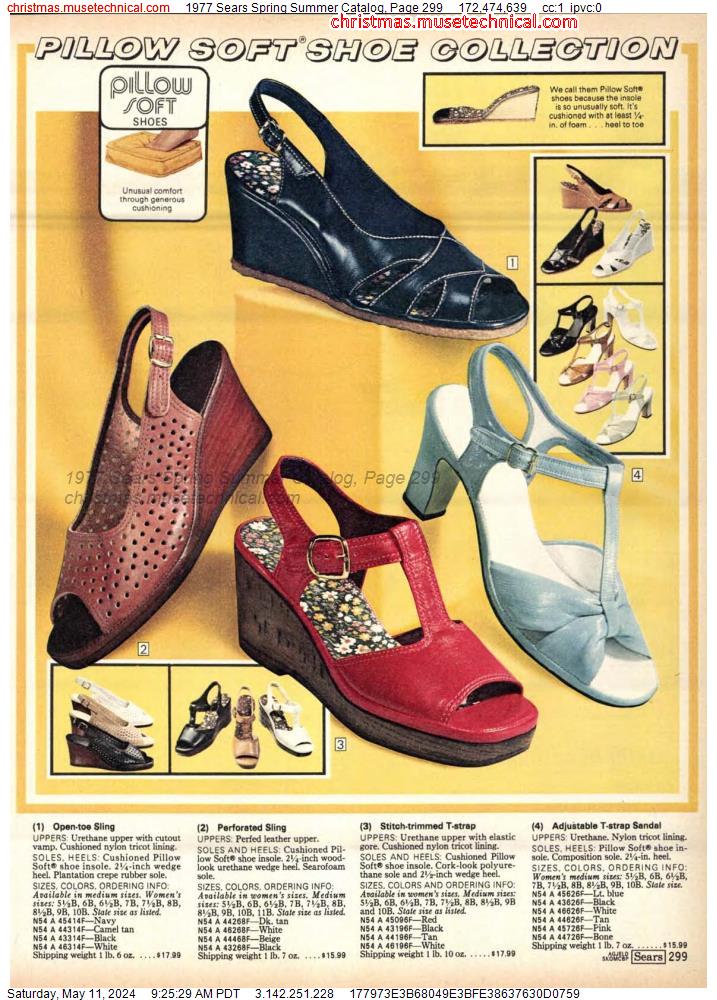 1977 Sears Spring Summer Catalog, Page 299