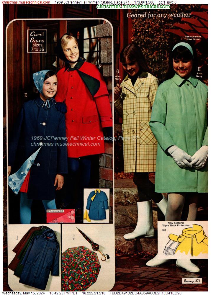 1969 JCPenney Fall Winter Catalog, Page 371