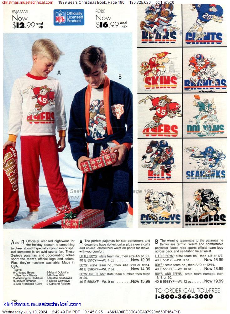 1989 Sears Christmas Book, Page 190