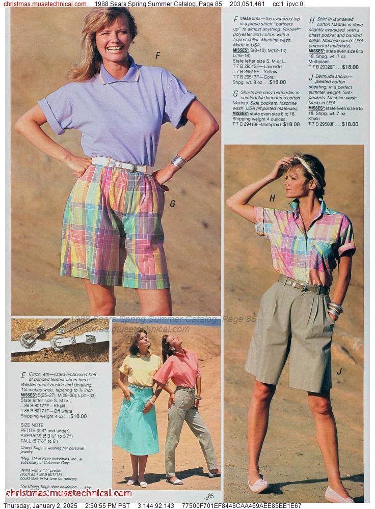 1988 Sears Spring Summer Catalog, Page 85