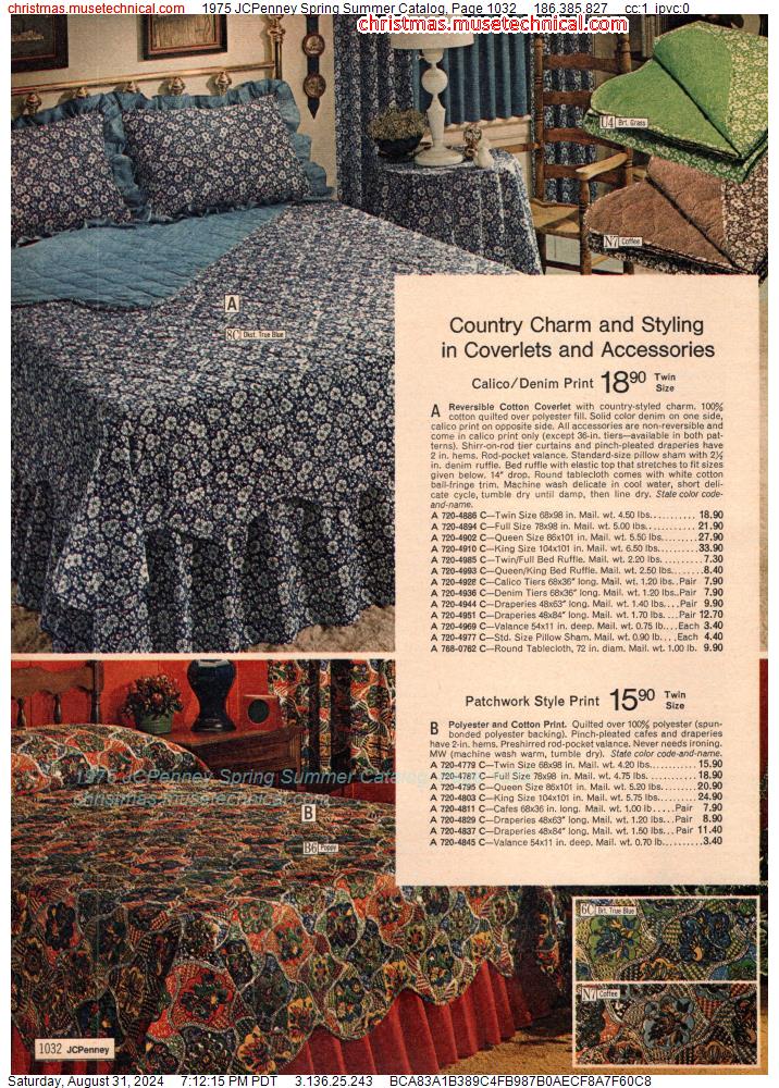 1975 JCPenney Spring Summer Catalog, Page 1032