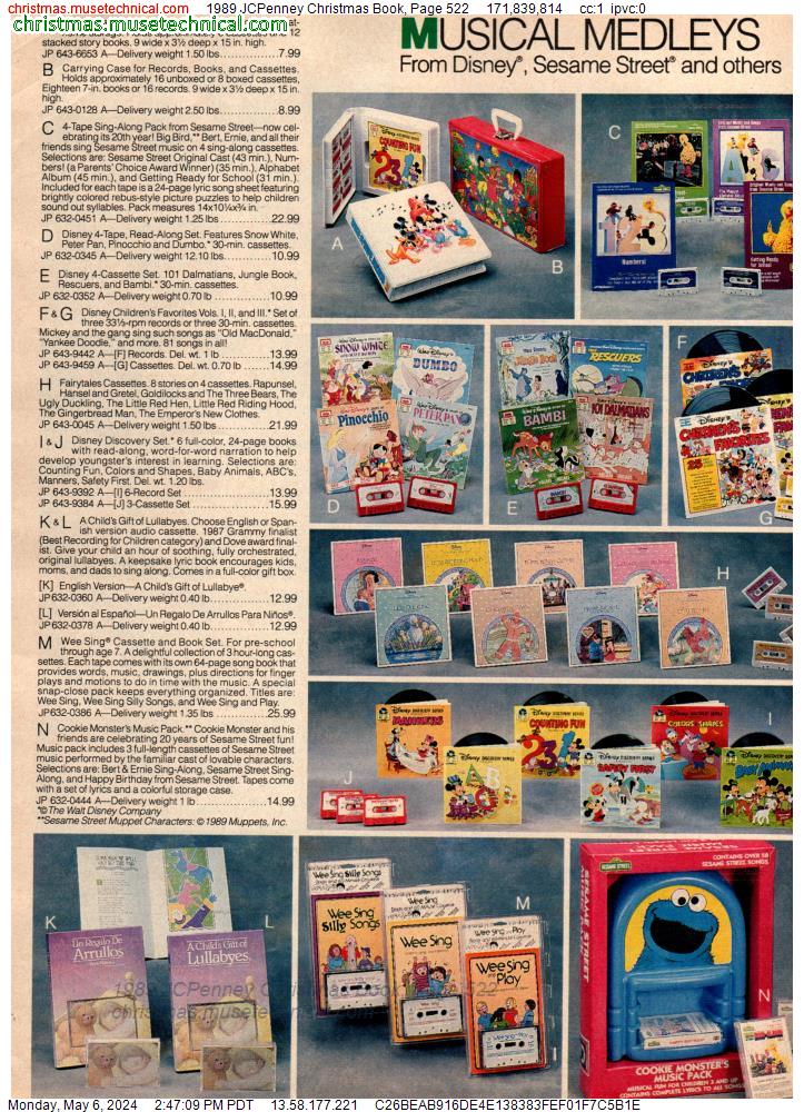 1989 JCPenney Christmas Book, Page 522