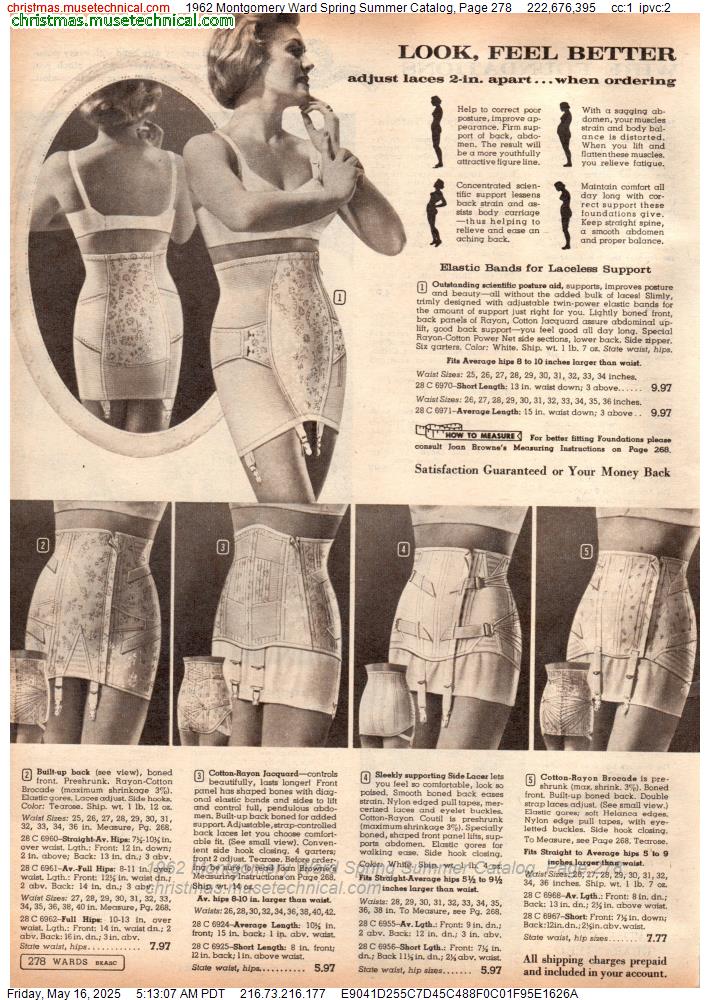 1962 Montgomery Ward Spring Summer Catalog, Page 278