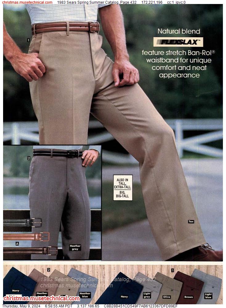 1983 Sears Spring Summer Catalog, Page 432