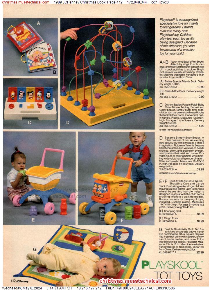 1989 JCPenney Christmas Book, Page 412