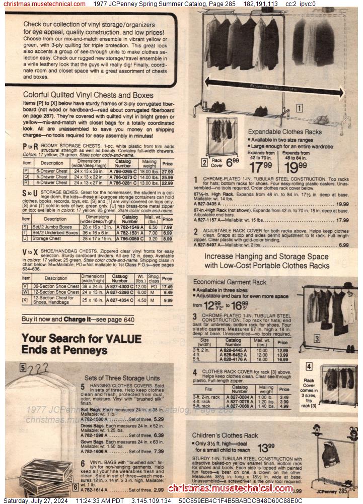 1977 JCPenney Spring Summer Catalog, Page 285
