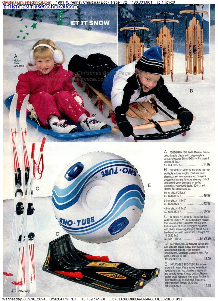 1991 JCPenney Christmas Book, Page 472