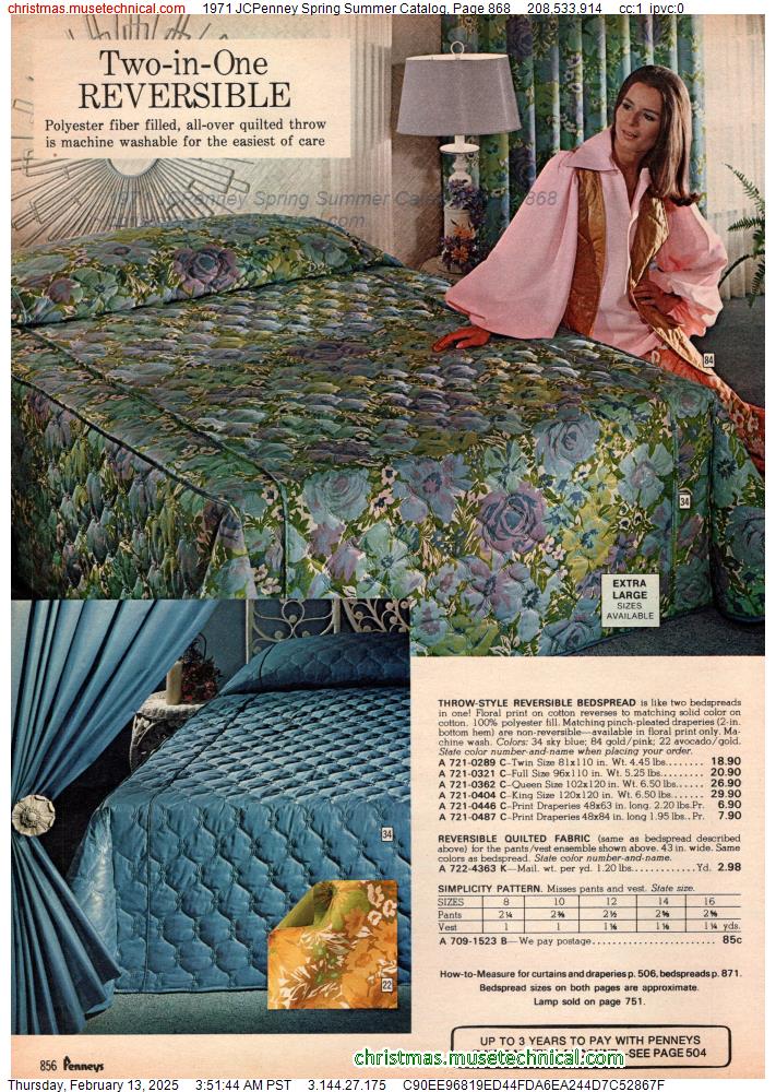 1971 JCPenney Spring Summer Catalog, Page 868