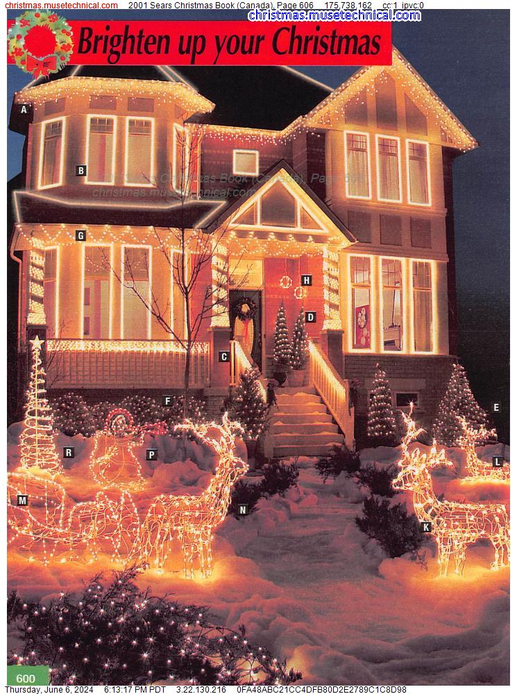 2001 Sears Christmas Book (Canada), Page 606
