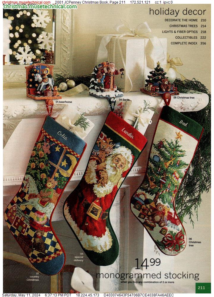 2001 JCPenney Christmas Book, Page 211