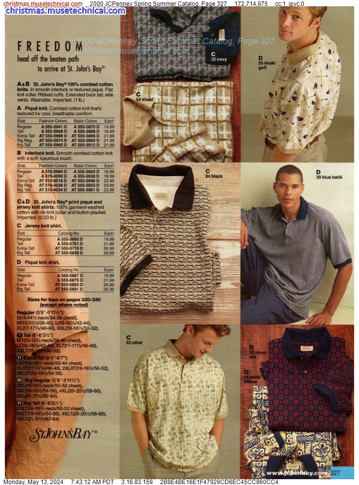 2000 JCPenney Spring Summer Catalog, Page 327