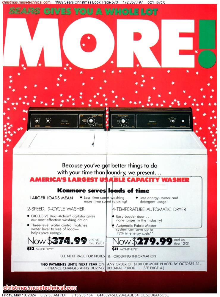 1989 Sears Christmas Book, Page 573