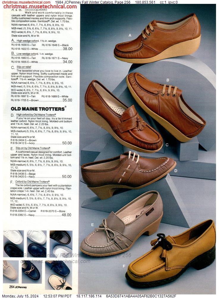 1984 JCPenney Fall Winter Catalog, Page 256