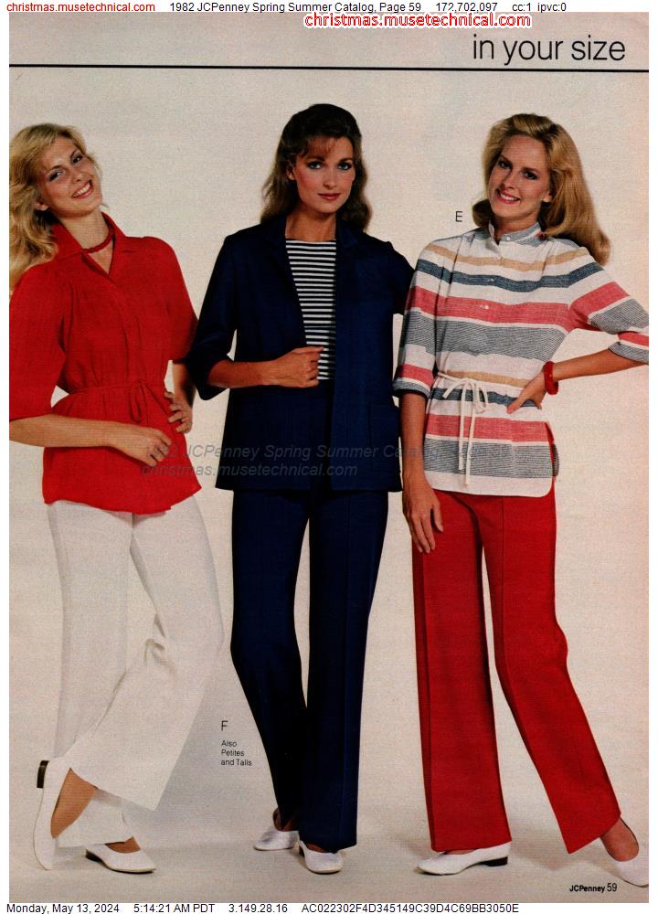 1982 JCPenney Spring Summer Catalog, Page 59