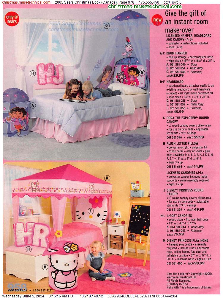 2005 Sears Christmas Book (Canada), Page 978