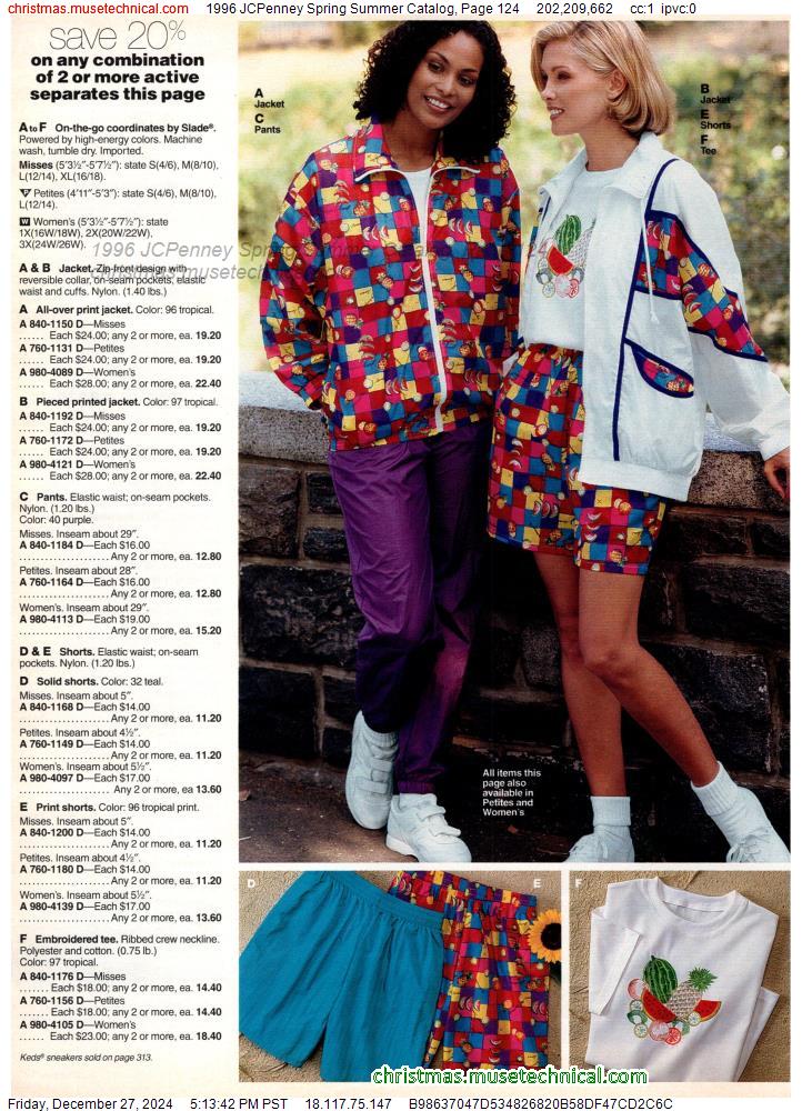 1996 JCPenney Spring Summer Catalog, Page 124