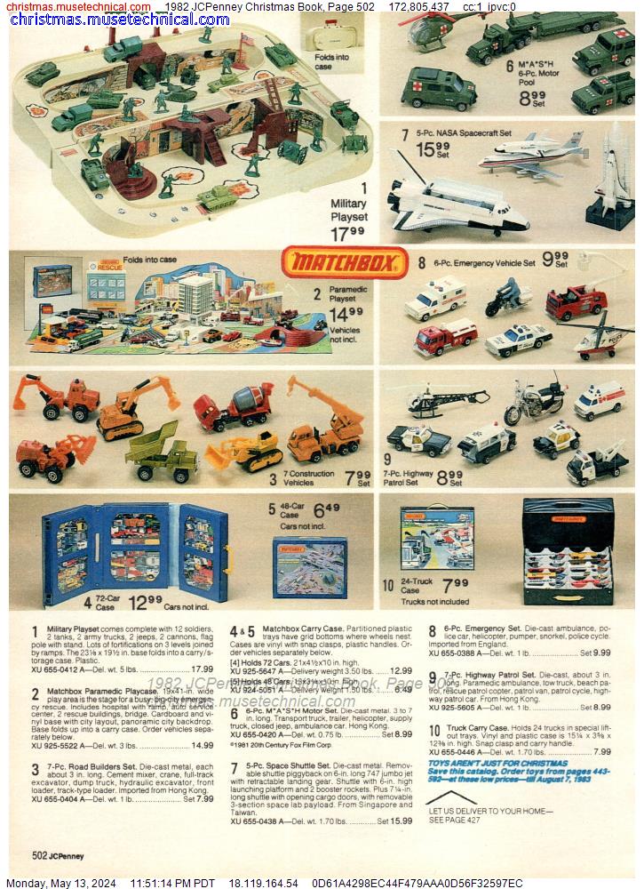 1982 JCPenney Christmas Book, Page 502