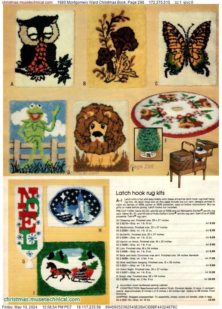 1980 Montgomery Ward Christmas Book, Page 298