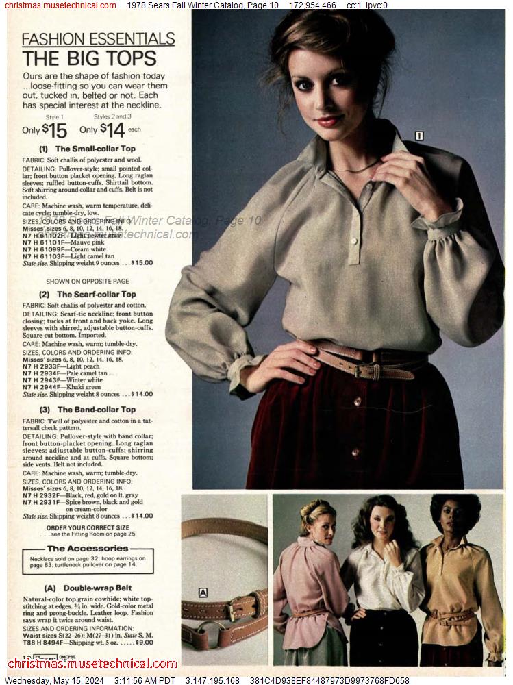 1978 Sears Fall Winter Catalog, Page 10