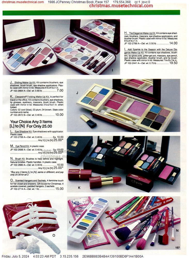 1986 JCPenney Christmas Book, Page 157
