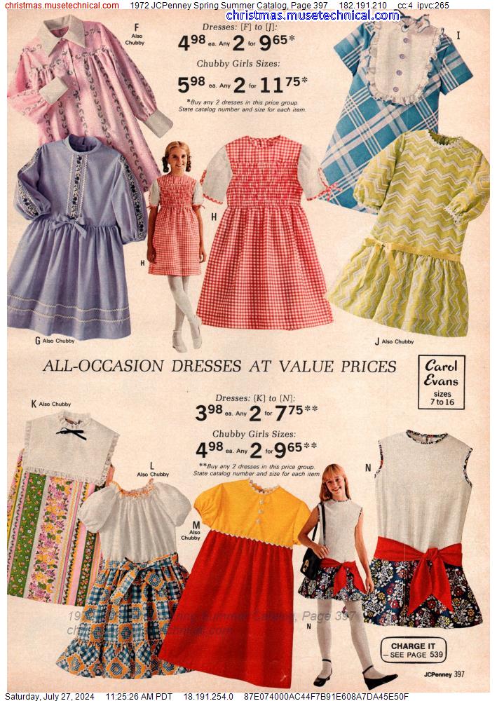 1972 JCPenney Spring Summer Catalog, Page 397