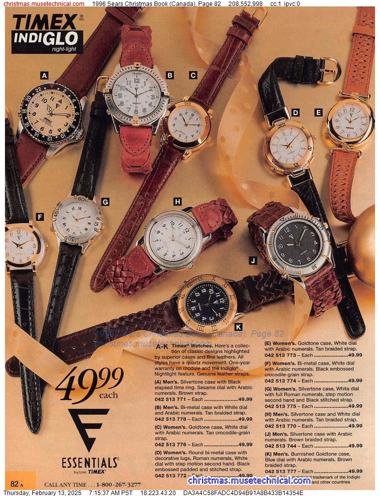 1996 Sears Christmas Book (Canada), Page 82